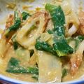 みつこ姉's cooksnap of when they made 葉玉ねぎと竹輪の辛子酢味噌和え.