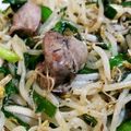 甘茶0825's cooksnap of when they made やみつき【鶏ハツともやしのクミン炒め】.