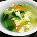 ばんぷ☆'s cooksnap of when they made 【減量中】簡単チンゲン菜スープ.