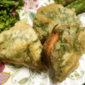☆Rokko☆'s cooksnap of when they made れんこんとたらこのはさみ揚げ.