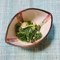 yesmama's cooksnap of when they made 小松菜（青菜）のカッテージチーズ和え.