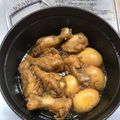 トゥードルズ♡'s cooksnap of when they made 手羽元の甘辛煮~玉子入り~:-).