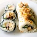 yoshaz06's cooksnap of when they made 巻き方変えて＊サラダ巻き寿司.