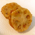 chou*'s cooksnap of when they made れんこんのはさみ揚げ.