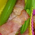 ごんべい君's cooksnap of when they made スナップエンドウとベーコンのソテー.