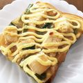 のんのんノンタロス's cooksnap of when they made 残りもの☆麻婆豆腐で総菜パン風.