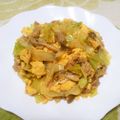 えれぼん's cooksnap of when they made 豚肉キャベツ卵の中華炒め.