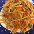 hanongirl's cooksnap of when they made 豆と秋刀魚のトマト煮込み☆(水煮缶使用).