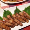 そらとめだか's cooksnap of when they made ゴボウの肉巻き.