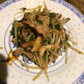 シェフ敬三's cooksnap of when they made 豚こま肉と豆苗＆舞茸の中華風炒め.
