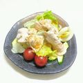 ｅｋ４'s cooksnap of when they made ★ズッキーニと冷しゃぶのぴり辛サラダ　★.