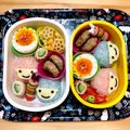 クック9W5I2L☆'s cooksnap of when they made キキララ＊リトルツインスターズのキャラ弁.