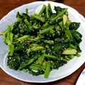 せつせつせつ's cooksnap of when they made 春菊の梅肉和え.
