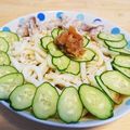 りぼんちゃん♬'s cooksnap of when they made 梅入り・ナンプラー香るカレー冷やしうどん.