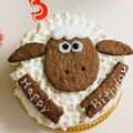 ＊pumi＊'s cooksnap of when they made ひつじのショーン★ドームケーキ★.