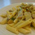 イエローバード's cooksnap of when they made 簡単＊かぼちゃとキノコのクリームパスタ.