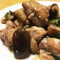 ritsu58's cooksnap of when they made ご飯が進む【鶏肉とうずらのゴマ照焼き】.