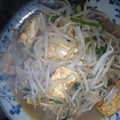 ルリカラクサ's cooksnap of when they made 豆腐とニラともやしの炒め物.