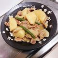 ふじもん⭐'s cooksnap of when they made ほっこり♪長いもと豚肉の煮もの.