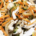 pinat's cooksnap of when they made 鶏ささみ＆もやしの中華サラダ.