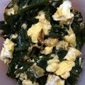 お茶の葉's cooksnap of when they made 大量消費！②わかめと玉子のサラダლ(´ڡ.