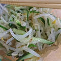 ぺーやんぐ's cooksnap of when they made 簡単☆作り置き！もやしきゅうりナムル.