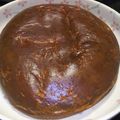 やきさんま's cooksnap of when they made 炊飯器で簡単！大人のチョコチーズケーキ.