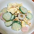 目指せ手抜き料理人's cooksnap of when they made ちくわときゅうりとたまごのマヨサラダ.