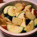 ゆでたまごの達人's cooksnap of when they made 簡単♪ズッキーニとじゃがいもの温サラダ.