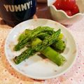 Richland☆Y's cooksnap of when they made 簡単☆時短５分♬アスパラの黒胡椒ソテー.