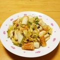 ドルフィンサーモン's cooksnap of when they made ちくわの回鍋肉風.
