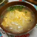 ジョンリークッカー's cooksnap of when they made きゃべたま☆中華スープ.