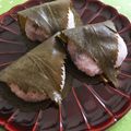 Fikamamma's cooksnap of when they made 寝かせるのがコツ！道明寺桜餅.
