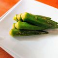 ぷけママ's cooksnap of when they made 塩レモンdeオクラのナムル.