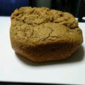 まま食いて's cooksnap of when they made ＨＢで、糖質５０％オフのミネラル食パン。.