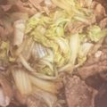 万年新人嫁's cooksnap of when they made 簡単★豚白菜.