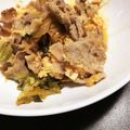 kumoyou's cooksnap of when they made マヨ豚キムチ.