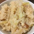 クックG1G6LN☆'s cooksnap of when they made キャベツの炊き込みご飯.