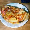 10年前の豆腐's cooksnap of when they made ジャーマンポテト風☆オープンオムレツ.