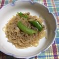 chi−ちゃん's cooksnap of when they made 白滝と冷凍アサリのアッサリ煮(*^ー^).