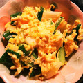 りんごぉぉぉ's cooksnap of when they made 朝ごはん♪ごま油香るネギの卵炒め.