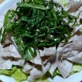ナーちゃん's cooksnap of when they made 豚とキャベツのレンジ蒸しおろしポン酢.