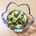 星屑の中's cooksnap of when they made もずく酢レタス.