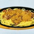 料理好き独身男子's cooksnap of when they made ビーフバター焼きパスタ.