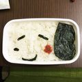 はむまん☆'s cooksnap of when they made スヌーピー簡単キャラ弁.