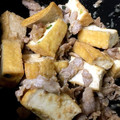 マダムキュリー's cooksnap of when they made 豚肉とネギと厚揚げの味噌炒め.
