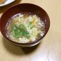 ＊実月＊'s cooksnap of when they made 切干大根リメイクスープ.