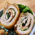 ころわんの母さん's cooksnap of when they made 農園レシピ・鶏ささみの梅肉チーズサンド♪.