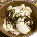 ☆Rokko☆'s cooksnap of when they made 簡単！らっきょう酢で千枚漬け風.