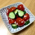 料理ニガテ系女子☆'s cooksnap of when they made ☆塩麹☆ミニトマトときゅうりのお漬物☆.
